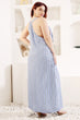 Blue Striped Dungareee Dress