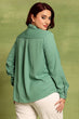 Green Solid Formal Shirt