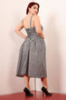 Black & White Checked Dress