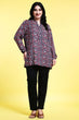 Blue Small Floral Printed Tunic