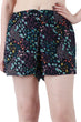 Multicolored Small Floral Printed Shorts