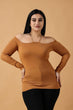 Mustard Solid Top with Chain