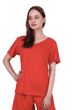 Red Solid T-shirt