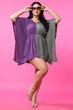 Two Tone Solid Kaftan