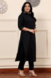 Black Solid Kurti