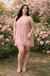 Bottom Lace Pink Dress