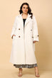 The Ivory Grace Wrap Coat
