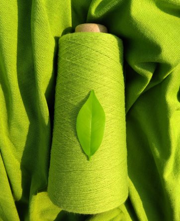 Roll of thread showing sustainability 