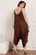 Solid Loose Dhoti Style Jumpsuit