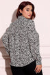 Black & White Leopard Printed Shirt