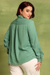 Green Solid Formal Shirt