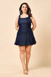 Denim Skater Dress