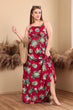 Red Bloom Maxi Dress