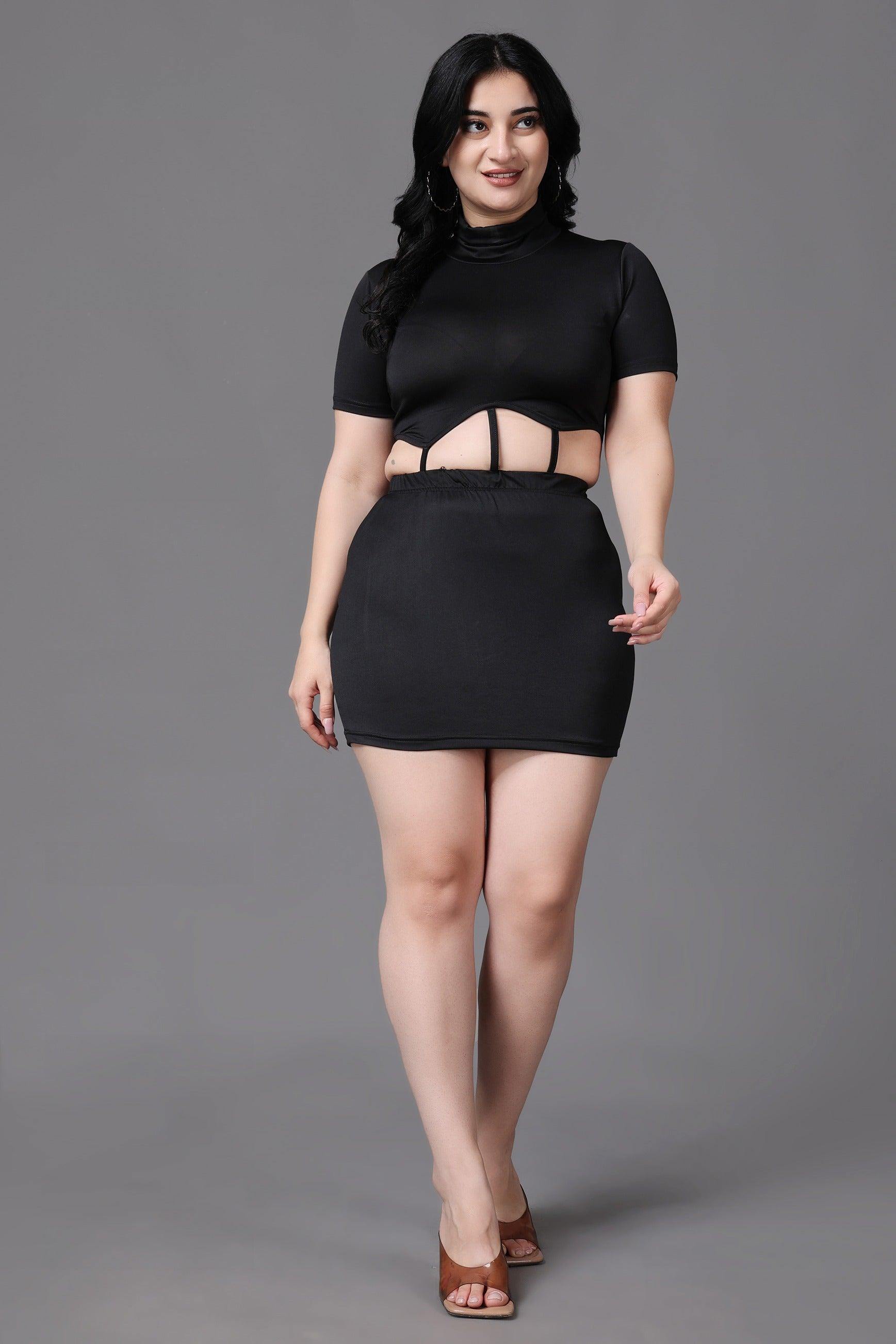 Flaunt Your Curves with our Fitted Mini Dress
