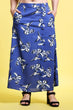 Blue Sparrow Printed Long Skirt