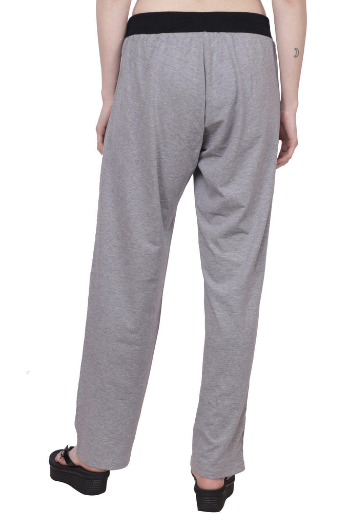 Model wearing Cotton Elastane Pyjamas with Pattern type: Solid-2