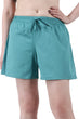 Solid Cotton Shorts