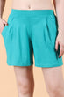Solid Fitted Shorts