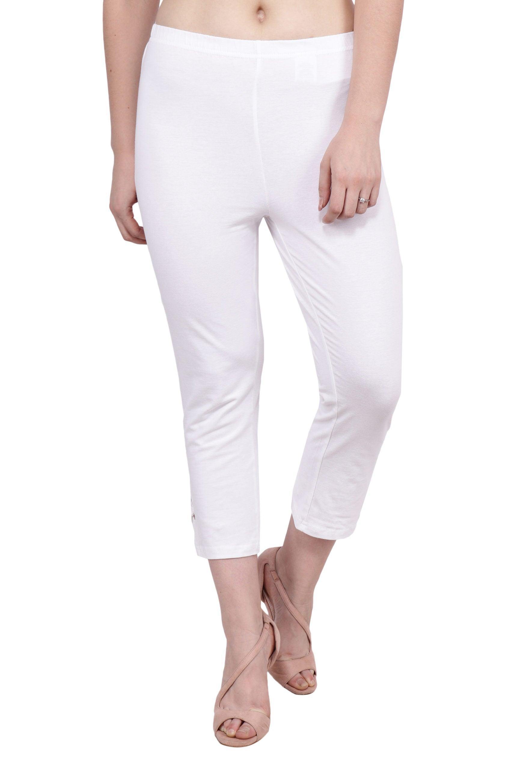 Comfortable Cotton Elastane Leggings for Casual/Formal Occasions
