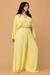 Yellow Solid Co-ord Set